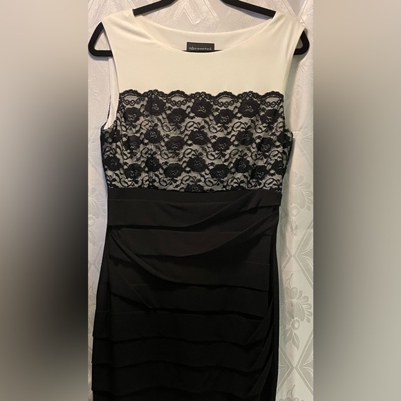 * Dresses & Skirts - Black and white Beautiful Party Dress